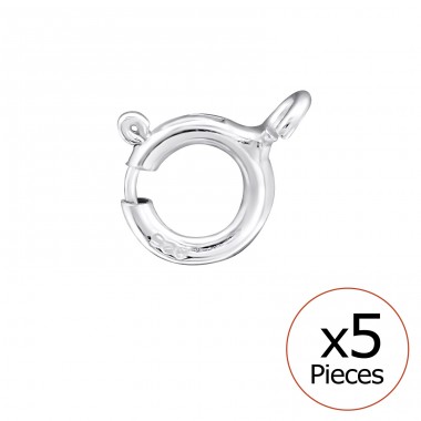 C- Kettenverschluss - Schmuck Silber 925 Silber Zubehör A4S32687