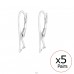Cercei Pentru Margele - Argint 925 Accesorii De Argint A4S35104