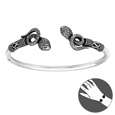 Şarpe - Argint 925 Bijuterii masive din argint A4S39905