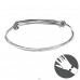 Oxidovaný nastaviteľný vrstvený  - Šperkové Striebro 925 Silver Heavy A4S42845