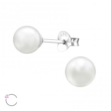 Guličky s Swarovski® kryštálmi - Striebro 925 Swarovski Puzetové náušnice A4S24229