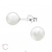 Guličky s Swarovski® kryštálmi - Striebro 925 Swarovski Puzetové náušnice A4S24229