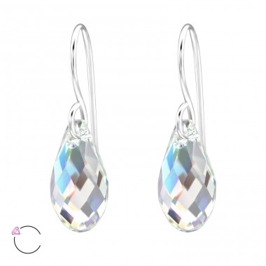 Lacrimă - Argint 925 Swarovski Cercei A4S29467