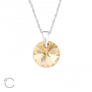 Strieborné Kolo Swarovski - Striebro 925 LaCrystale Náhrdelníky A4S29486