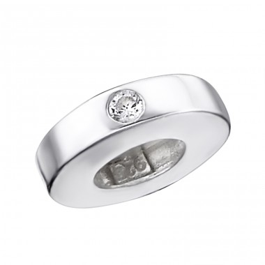 Boldogság - 925 Ezüst Cirkónia/ Kristály charmok A4S14934