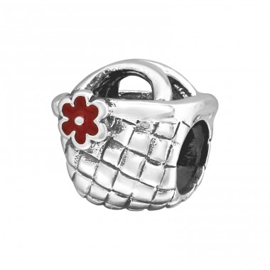 Basket - 925 Sterling Silver Beads without stones A4S11117