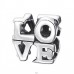 "LOVE" - Argint 925 Charmuri Argint Fără Pietre A4S11188