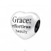 Szív Grace - 925 Ezüst Egyszerű charmok A4S12937