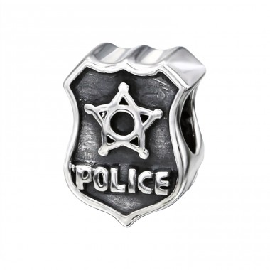 Police Mark - 925 Sterling Silver Beads without stones A4S17234