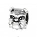 Dog "Bulldog" - 925 Sterling Silver Beads Without Stones A4S19986