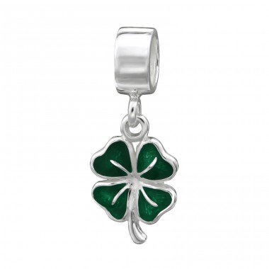 Shamrock - 925 Sterling Silver Beads without stones A4S22267
