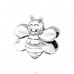 Bee - 925 Sterling Silver Beads without stones A4S28196