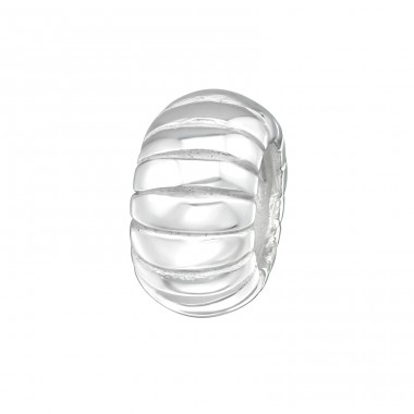Round - 925 Sterling Silver Beads without stones A4S3663