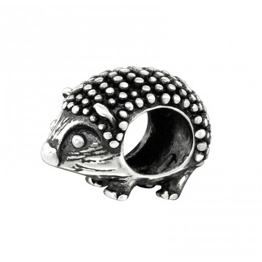 Hedgehog - 925 Sterling Silver Beads without stones A4S5443