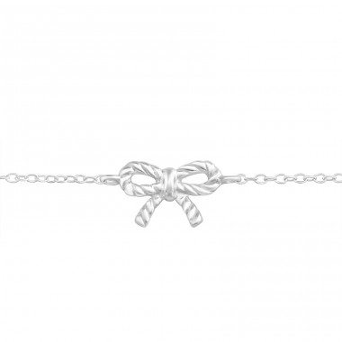 Bow Inline - Striebro 925 Náramky s retiazkou A4S20451