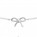 Bow Inline - Striebro 925 Náramky s retiazkou A4S20452