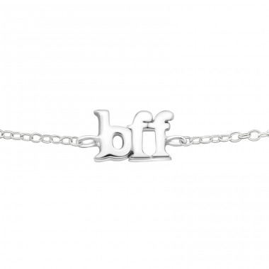 BFF - Argint 925 Brăţară cu lanţ A4S23176