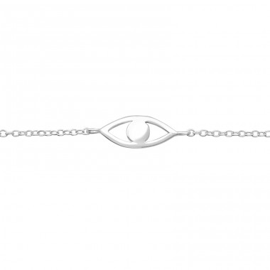 Evil Eye - Striebro 925 Náramky s retiazkou A4S23546