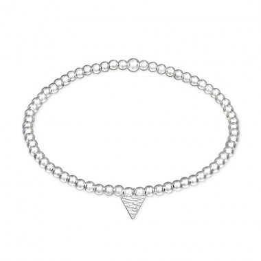 Triangle - 925 Sterling Silver Bracelets with silver chain A4S29031