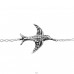 Bird - 925 Sterling Silver Bracelets with silver chain A4S31523