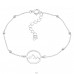 Mountain peek - 925 Sterling Silver Bracelets With Silver Chain A4S45652