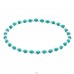 Natural stone with silver balls - 925 Sterling Silver Bracelets With Silver Chain A4S45706