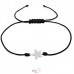 Star - Nylon Cord + 925 Sterling Silver Bracelets with cords A4S25473