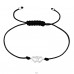 Hearts - Nylon Cord + 925 Sterling Silver Bracelets with cords A4S25479