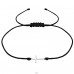 Cross - 925 Sterling Silver + Nylon Cord Bracelets with cords A4S34050
