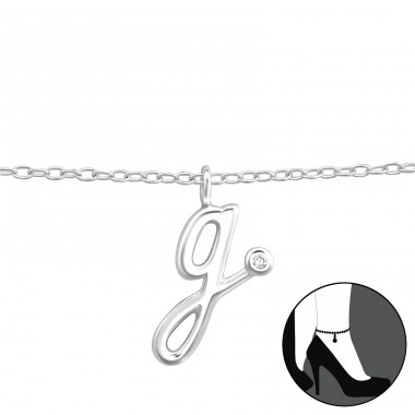 'g' - Striebro 925 Retiazky na nohu A4S36603