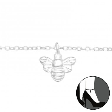 Biene - Silber 925 Beinketten A4S44701