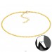 26cm Ball Chain - 925 Sterling Silver Anklets for foot A4S47511
