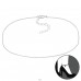 26cm Cable Chain - 925 Sterling Silver Anklets for foot A4S47514