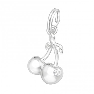 Cherry - Silber 925 Anhänger mit separaten Ringen A4S44464