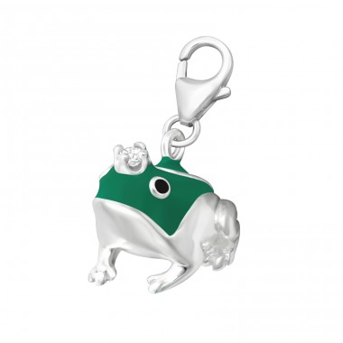 Frog - 925 Sterling Silver Charms with lobster clasp A4S11833