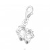 Strieborná Topánka - Striebro 925 Sponové Amulety A4S14244
