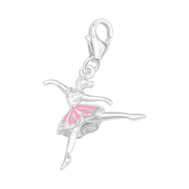 Strieborná Baletka - Striebro 925 Sponové Amulety A4S15025