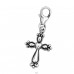 Strieborný Kríž - Striebro 925 Sponové Amulety A4S28888