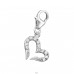 Strieborné Srdce - Striebro 925 Sponové Amulety A4S29857