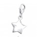 Strieborná Hviezda - Striebro 925 Sponové Amulety A4S3105