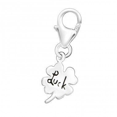 Strieborný List - Striebro 925 Sponové Amulety A4S3116