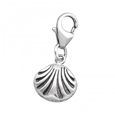 Škrupina - Striebro 925 Sponové Amulety A4S32108