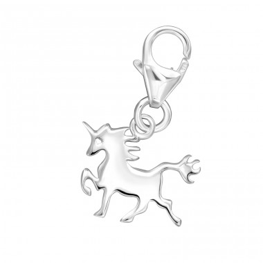 Jednorožec - Striebro 925 Sponové Amulety A4S32119