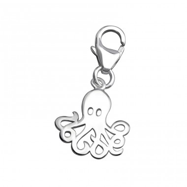 Chobotnice - Striebro 925 Sponové Amulety A4S32128