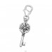 Key - 925 Sterling Silver Charms with lobster A4S39336