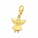 Pozlátený anjel - Šperkové Striebro 925 Sponové Amulety A4S42057