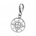 Compass - 925 Sterling Silver Charms with lobster A4S44391