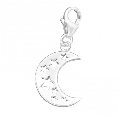 Polmesiac - Striebro 925 Sponové Amulety A4S44449