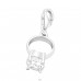 Strieborný Prsteň - Striebro 925 Sponové Amulety A4S6225