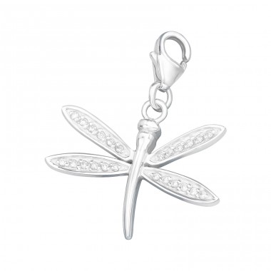 Strieborná Vážka - Striebro 925 Sponové Amulety A4S7241
